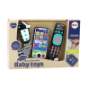 Toddler Toy Set Remote Control Keys Phone Lights Sounds
